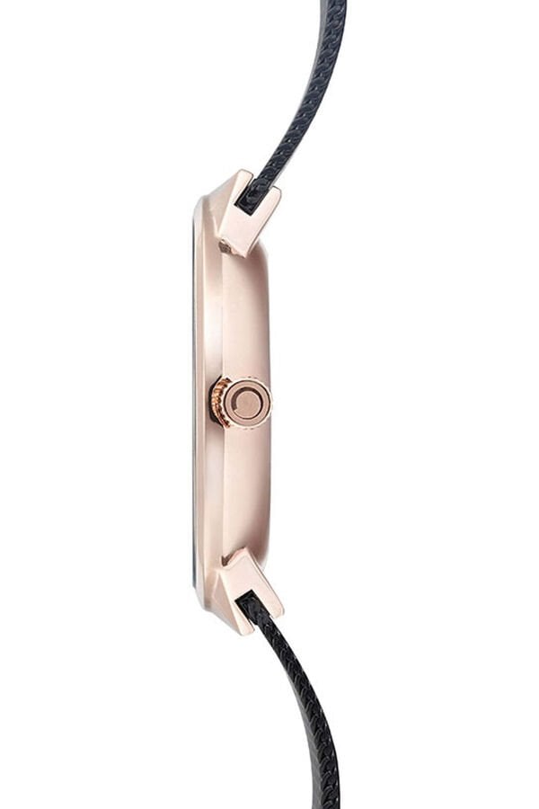 Obaku Denmark V200GDVBMB Quartz Hasır Siyah 40 mm Erkek Kol Saati