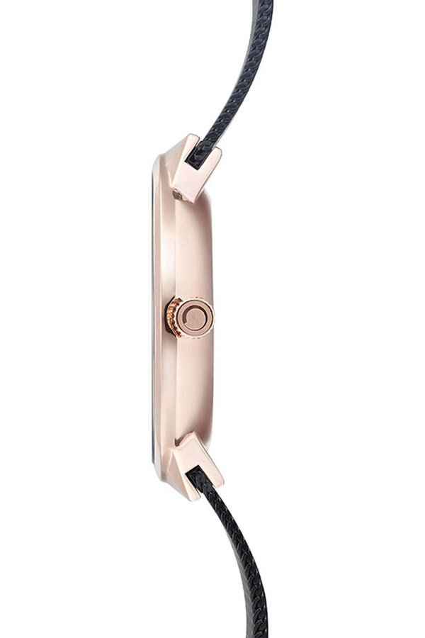 Obaku Denmark V200GDVBMB Quartz Hasır Siyah 40 mm Erkek Kol Saati