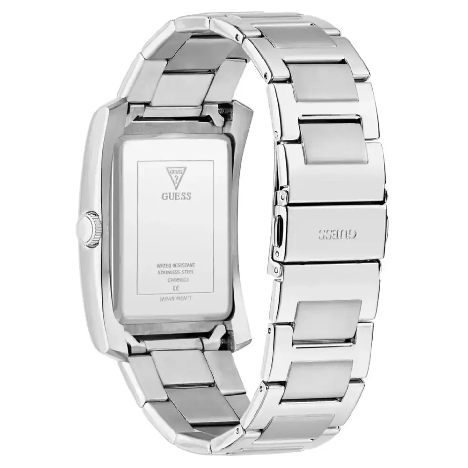 Guess GUGW0896G1 Quartz Çelik Gri Siyah Kadran 34x39 mm Erkek Kol Saati