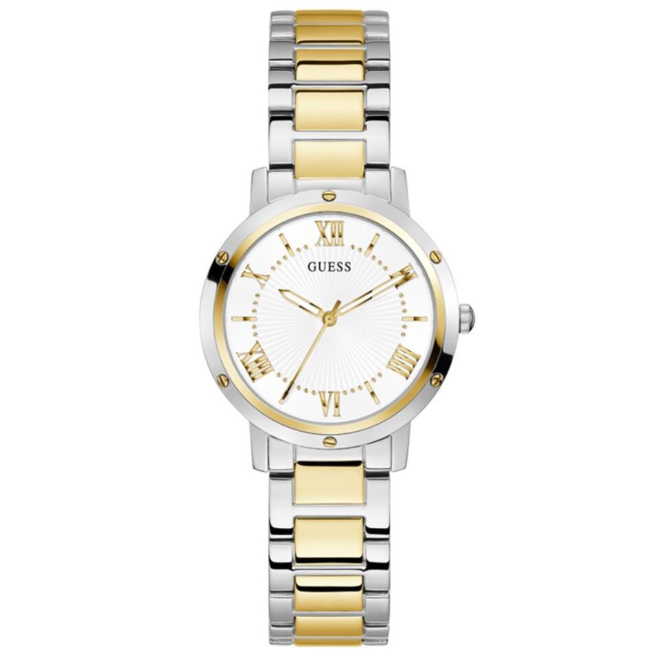 Guess GUGW0404L2 34 mm Altın Rengi / Metalik Gri Kadın Kol Saati