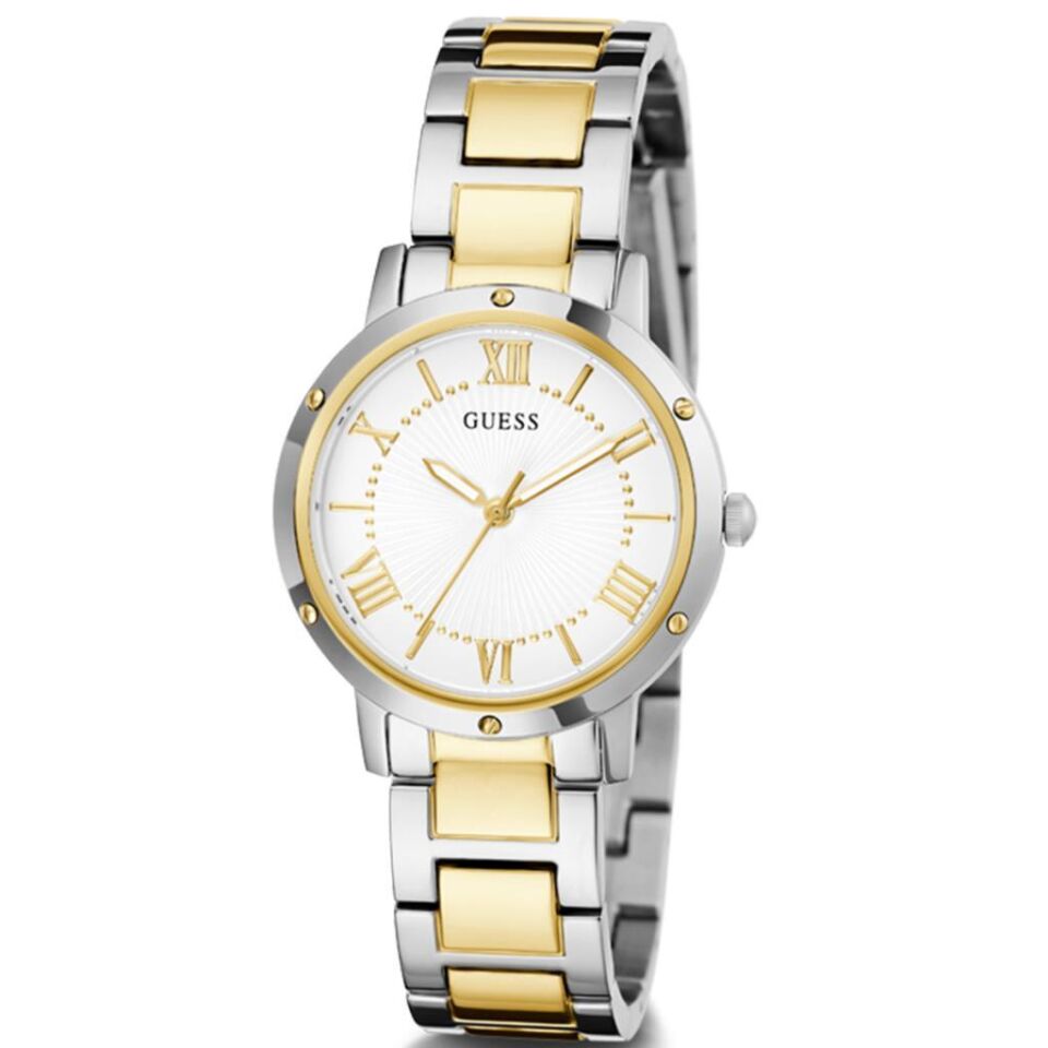 Guess GUGW0404L2 34 mm Altın Rengi / Metalik Gri Kadın Kol Saati