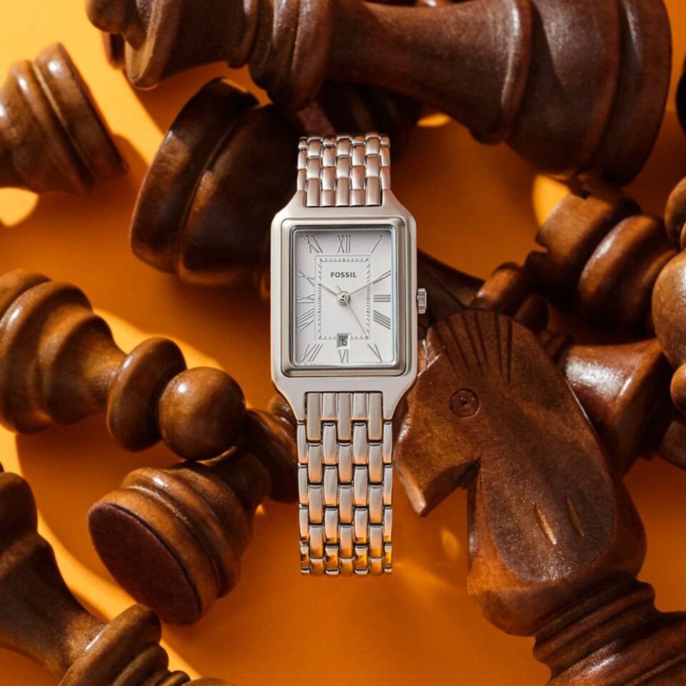 Fossil FES5221 Quartz Çelik Gri 23 mm Kadın Kol Saati