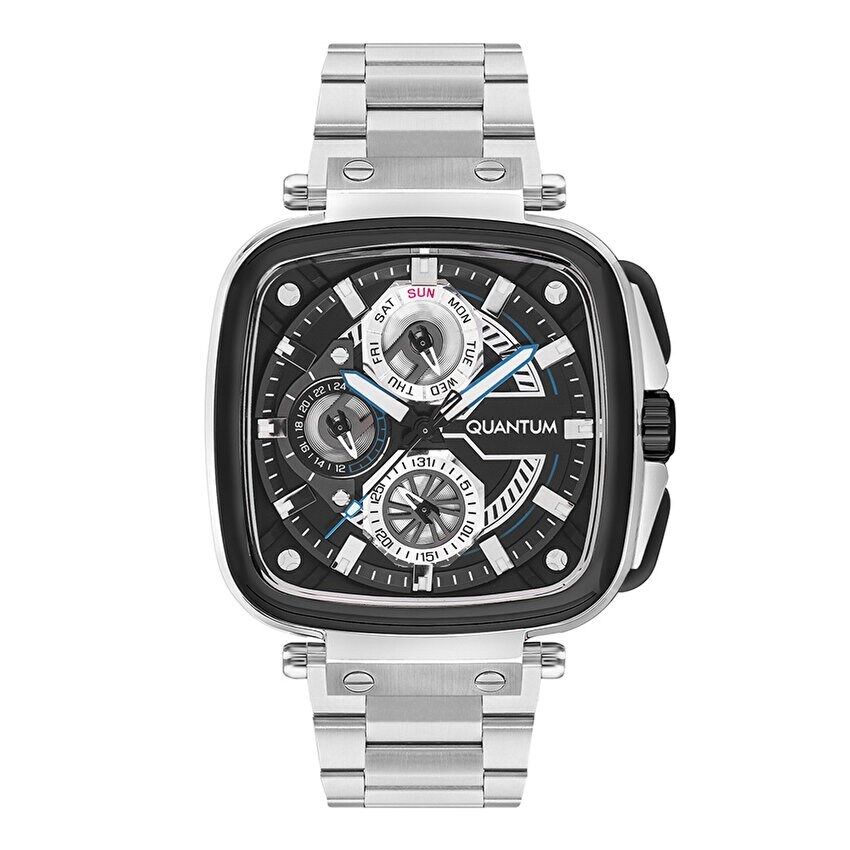Quantum PWG1092.650 Quartz Çelik Metalik 44 mm Erkek Kol Saati