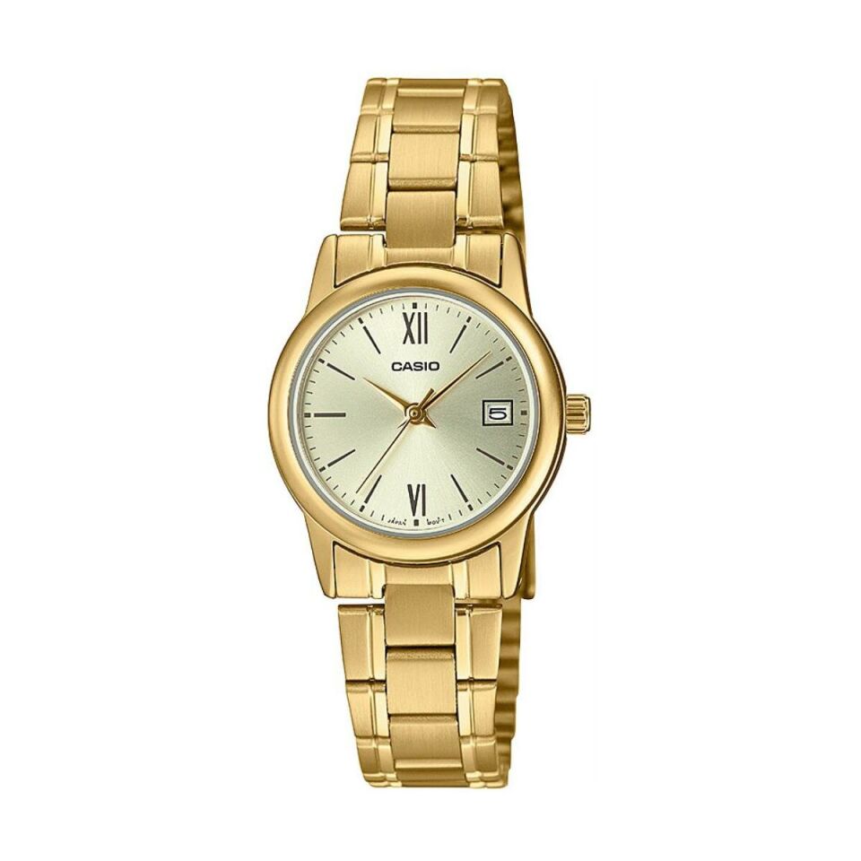 Casio LTP-V002G-9B3UDF Quartz Çelik Altın Rengi 25 mm Kadın Kol Saati