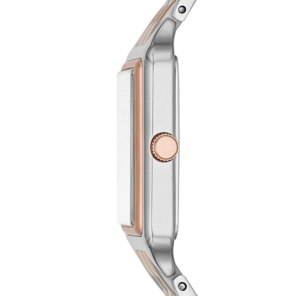 Fossil FES5222 23 mm Rose Gold / Metalik Gri Kadın Kol Saati