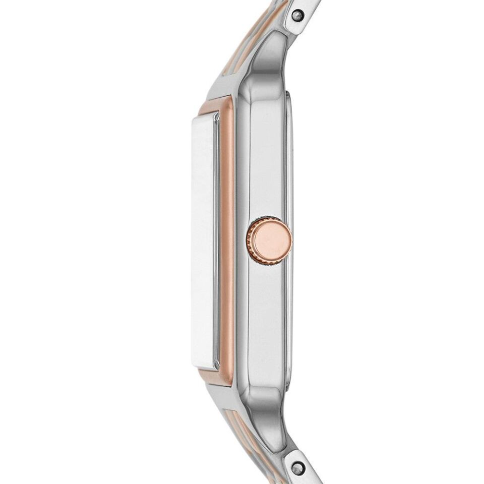 Fossil FES5222 23 mm Rose Gold / Metalik Gri Kadın Kol Saati