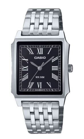 Casio MTP-B190D-1BVDF Quartz Çelik Gri Siyah Kadran 32 mm Erkek Kol Saati