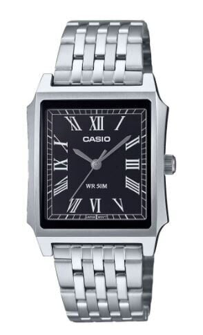 Casio MTP-B190D-1BVDF Quartz Çelik Gri Siyah Kadran 32 mm Erkek Kol Saati