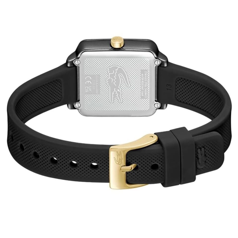 Lacoste 2001408 Quartz Silikon Siyah 26 mm Kadın Kol Saati