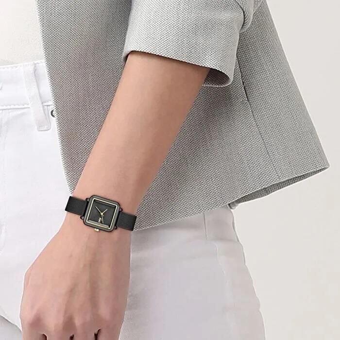 Lacoste 2001408 Quartz Silikon Siyah 26 mm Kadın Kol Saati