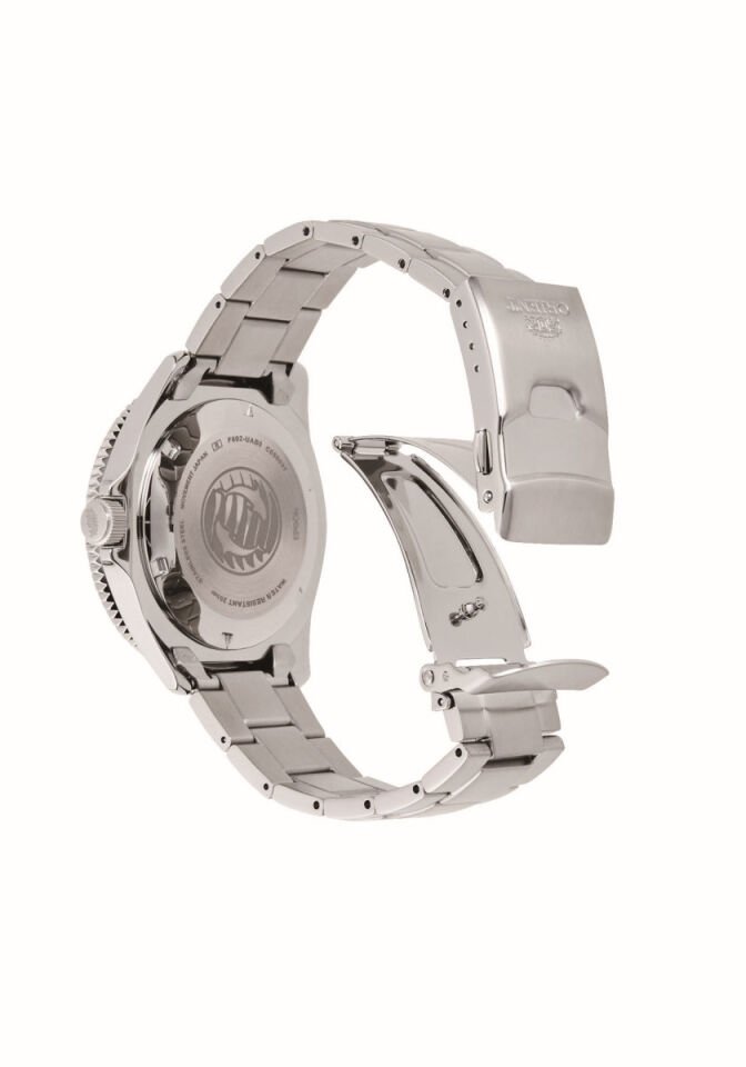 Orient RA-AA0914E19B Otomatik Çelik Gri Yeşil kadran 20 ATM 44 mm Erkek Kol Saati