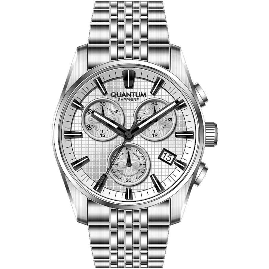 Quantum PWG1196.330 Quartz Çelik Gri 46 mm Erkek Kol Saati