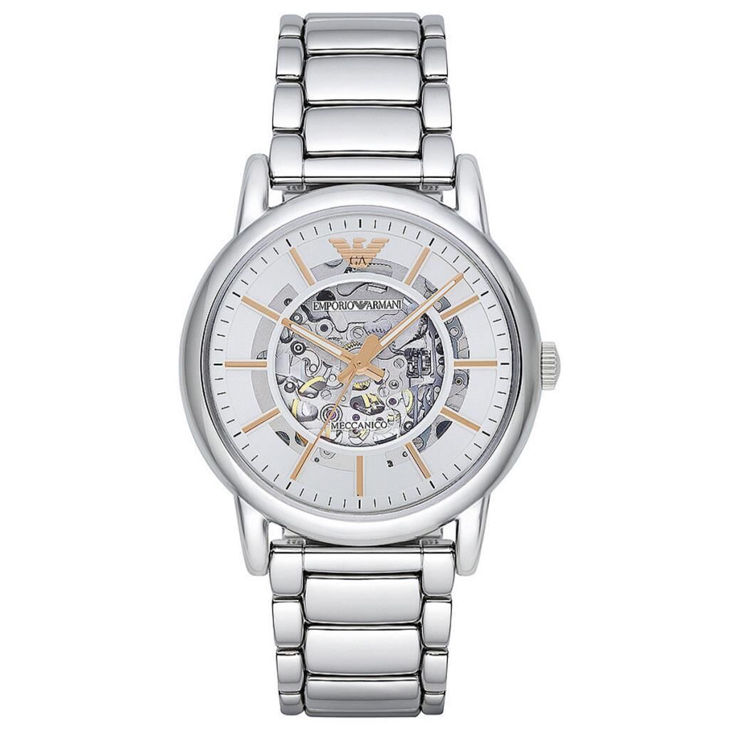 Emporio Armani Otomatik AR1980 43 mm Gri Erkek Kol Saati