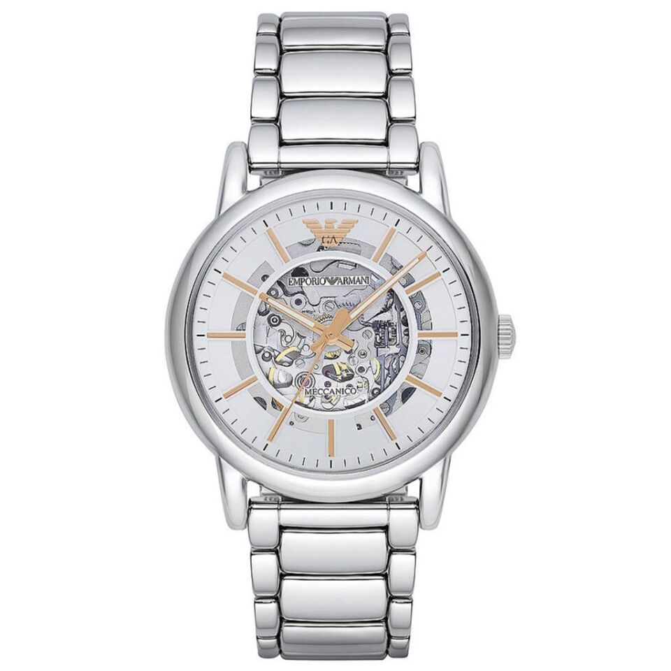 Emporio Armani Otomatik AR1980 43 mm Gri Erkek Kol Saati