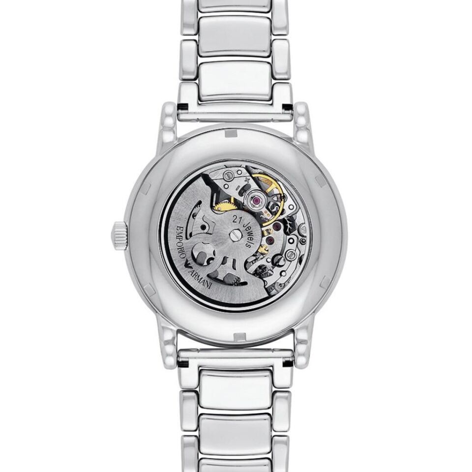 Emporio Armani Otomatik AR1980 43 mm Gri Erkek Kol Saati
