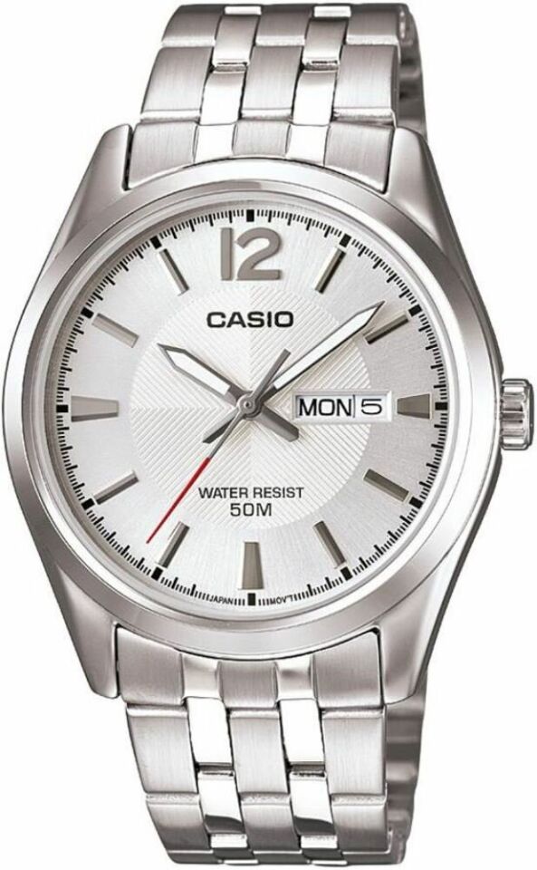 Casio MTP-1335D-7AVDF Quartz Çelik Gri 38 mm Erkek Kol Saati