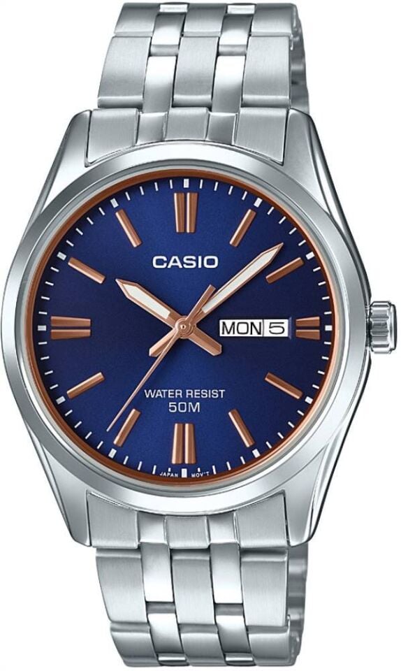 Casio MTP-1335D-2A2VDF Quartz Çelik Gri 38 mm Erkek Kol Saati