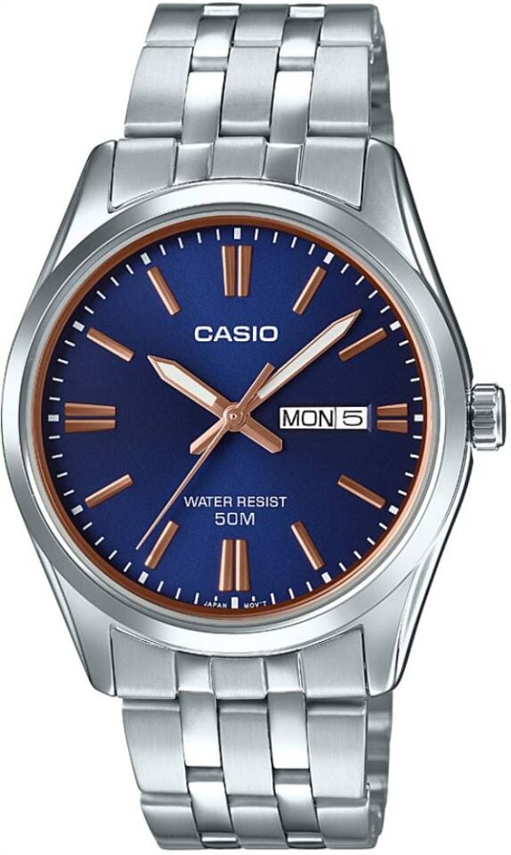 Casio MTP-1335D-2A2VDF Quartz Çelik Gri 38 mm Erkek Kol Saati