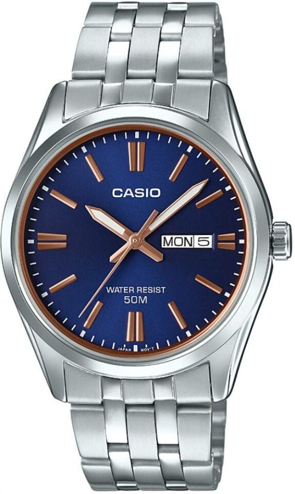 Casio MTP-1335D-2A2VDF Quartz Çelik Gri 38 mm Erkek Kol Saati