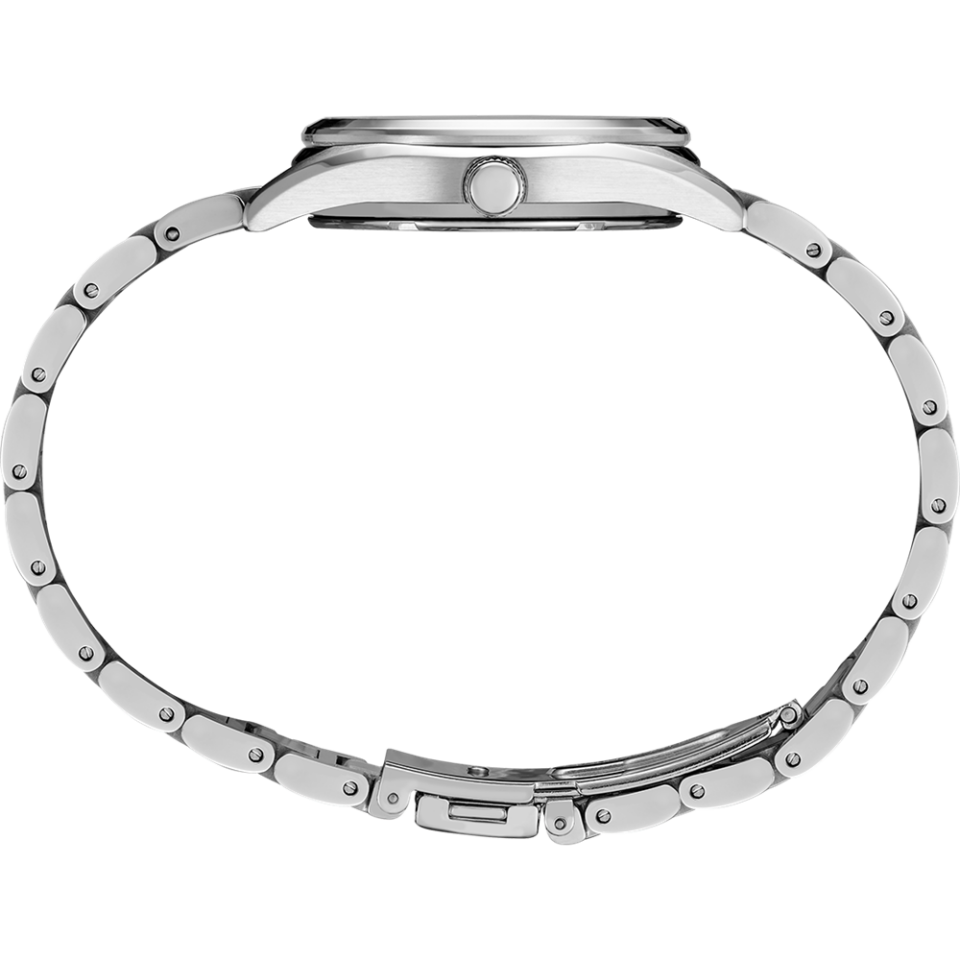 Seiko SUR581P Quartz Çelik Gri Mavi Kadran Safir Cam 32 mm Kadın Kol Saati