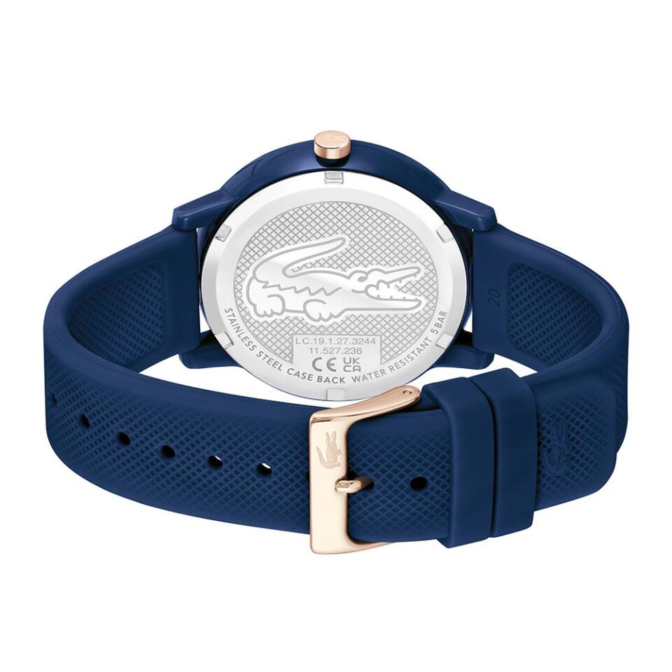 Lacoste 2011234 42 mm Lacivert Erkek Kol Saati