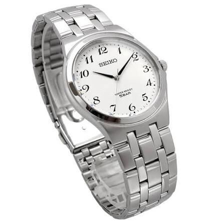 Seiko SCXP027 37 mm Pilli İnce Kasa 5 Atm Çelik Erkek Kol Saati