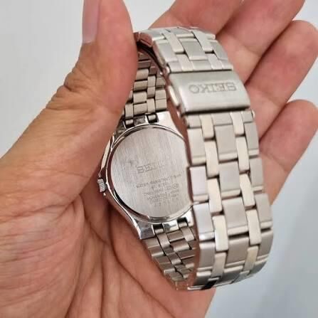 Seiko SCXP027 37 mm Pilli İnce Kasa 5 Atm Çelik Erkek Kol Saati