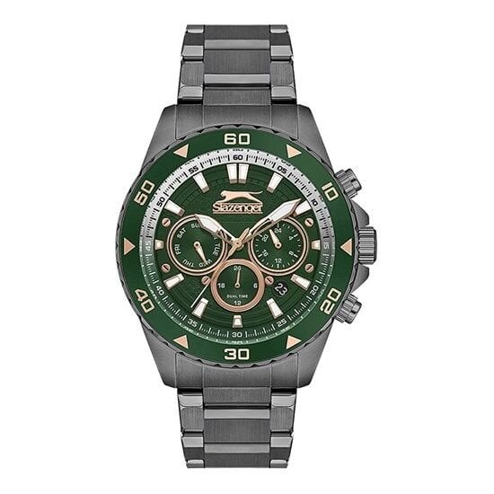 Slazenger SL.09.2329.2.01 Quartz Çelik 46 mm Siyah Erkek Kol Saati