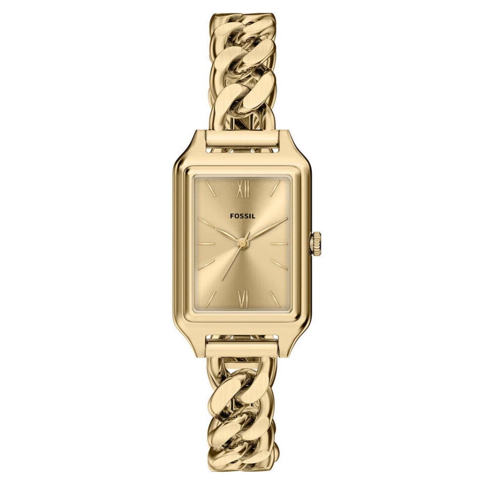 Fossil FES5478 Quartz Çelik Altın Rengi 23 mm Kadın Kol Saati