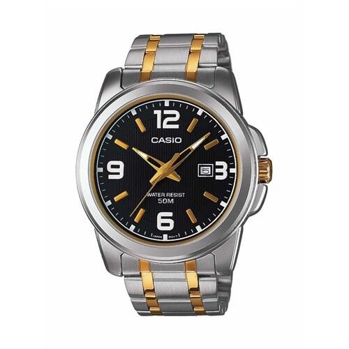 Casio MTP-1314SG-1AVDF Quartz Çelik Gri Altın Sarısı 45 mm Erkek Kol Saati