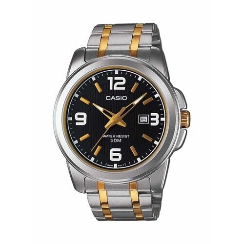 Casio MTP-1314SG-1AVDF Quartz Çelik Gri Altın Sarısı 45 mm Erkek Kol Saati