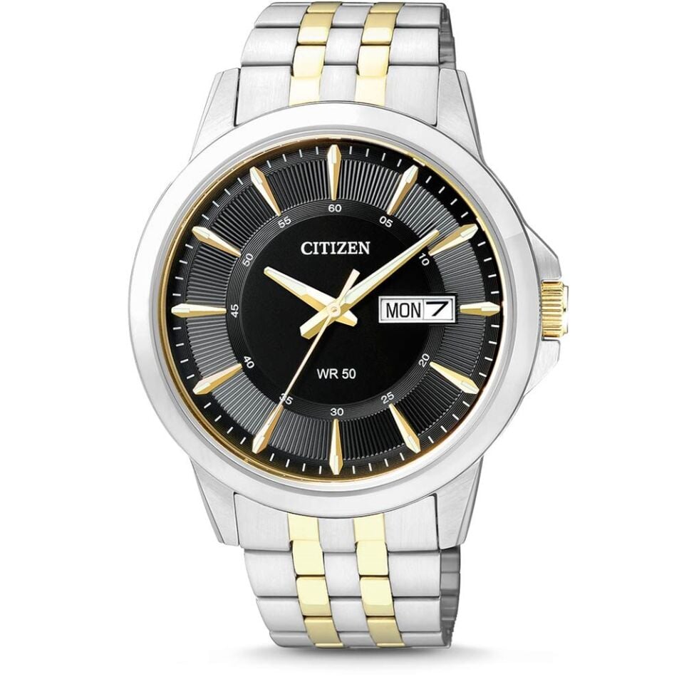Citizen BF2018-52EE Quartz Çelik Gri Siyah Kadran 41 mm Erkek Kol Saati