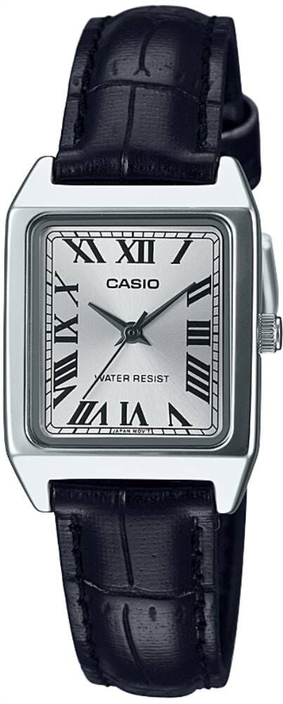 Casio LTP-V007L-7B1UDF Quartz Deri Siyah 22 mm Kadın Kol Saati