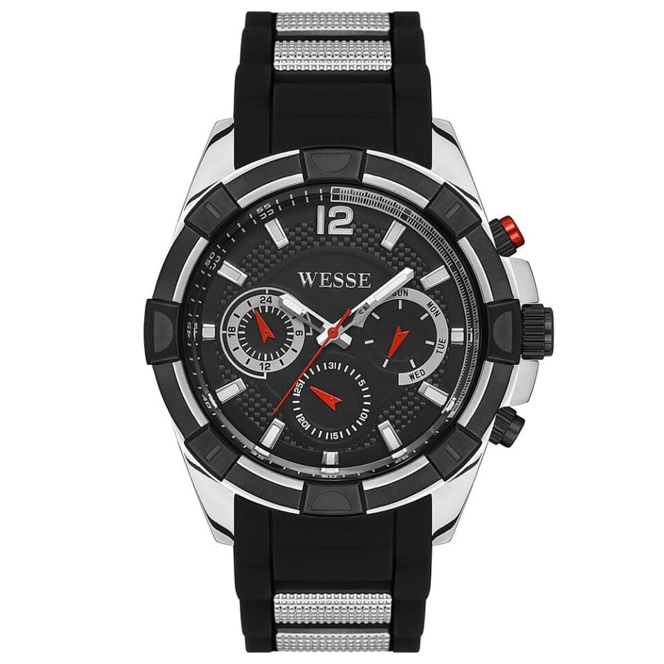 Wesse WWG401802 46 mm Siyah Erkek Kol Saati