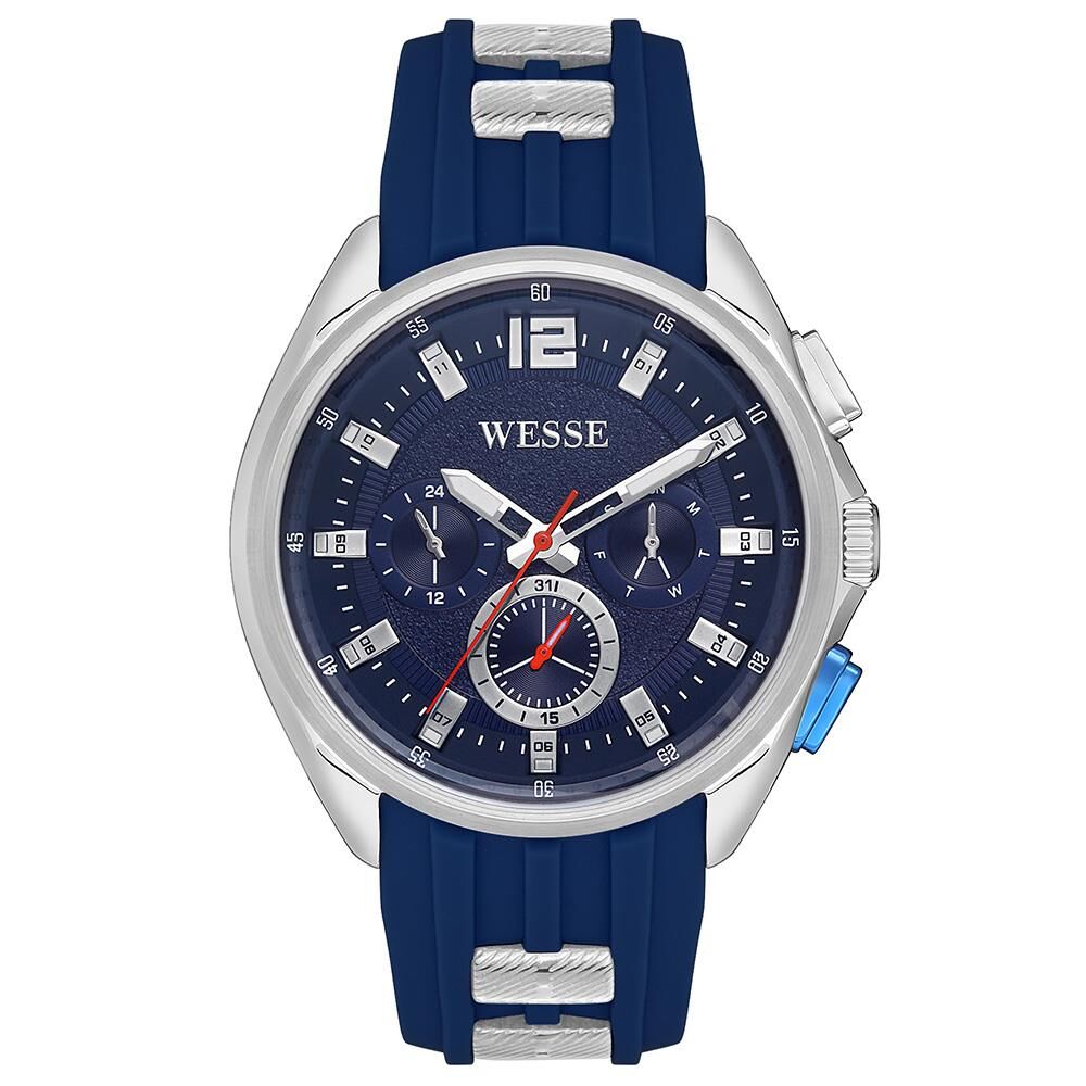 Wesse WWG401903 Quartz Silikon 47 mm Lacivert Erkek Kol Saati