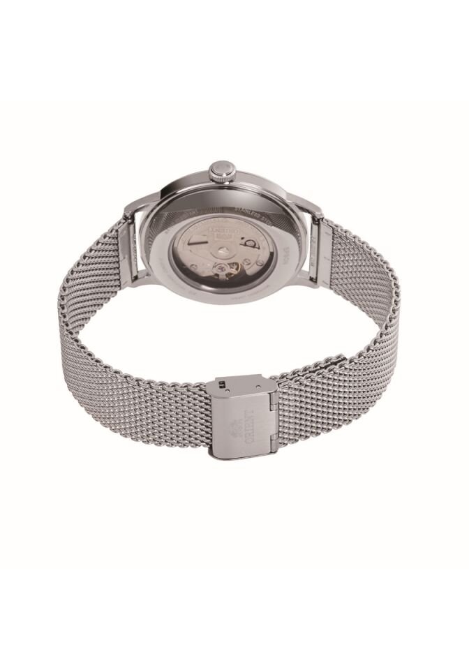 Orient RA-AC0019L10B Bambino Otomatik Hasır Gri Lacivert Kadran Kristal Cam 41 mm Erkek Kol Saati