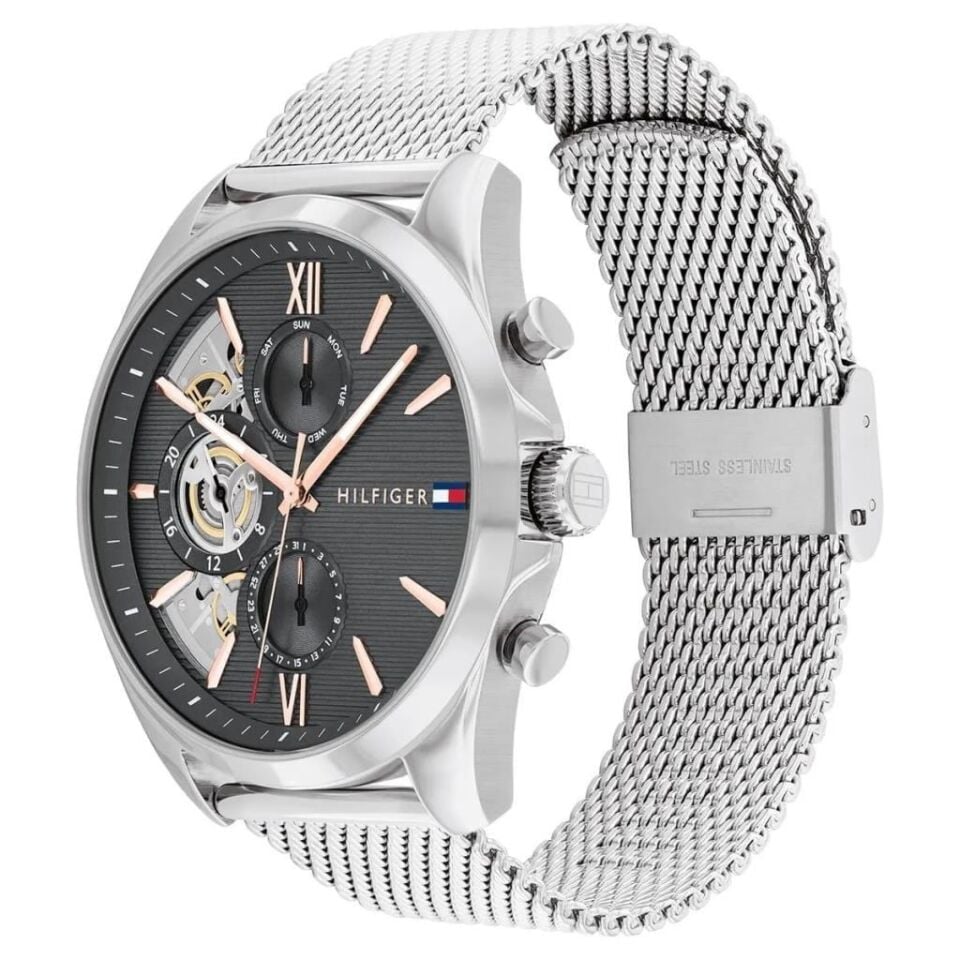 Tommy Hilfiger TH1710646 Quartz Çelik Hasır 43 mm Erkek Kol Saati