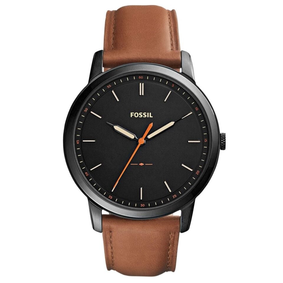 Fossil FFS5305 44 mm Deri Kordonlu Erkek Kol Saati