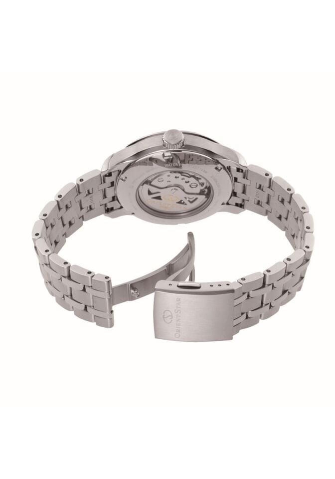 Orient Star RE-AV0B02Y00B 41 mm KurOtomatik Erkek Kol Saati Kehribar Tesbih Hediyeli