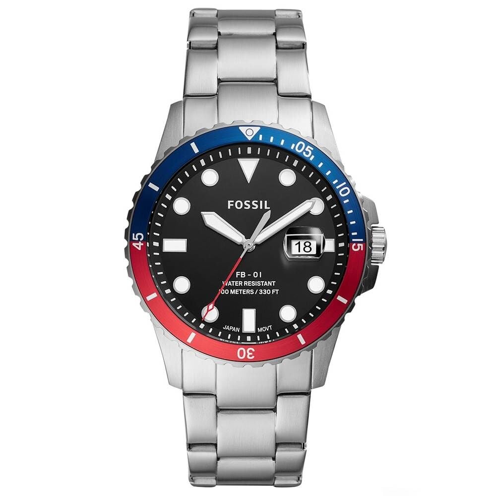 Fossil FFS5657 42 mm Çelik Erkek Kol Saati