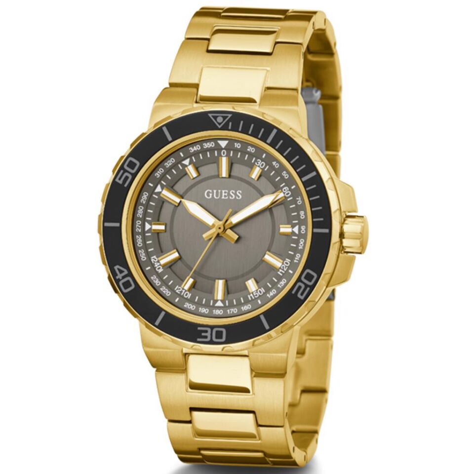 Guess GUGW0426G2 44 mm Altın Rengi Erkek Kol Saati