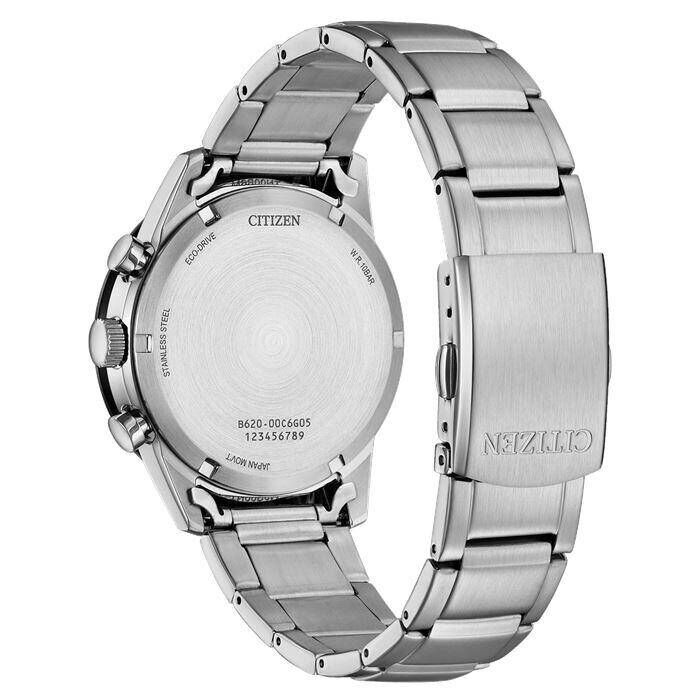 Citizen CA4624-56L Quartz Çelik Gri Mavi Kadran 10 ATM 39 mm Erkek Kol Saati