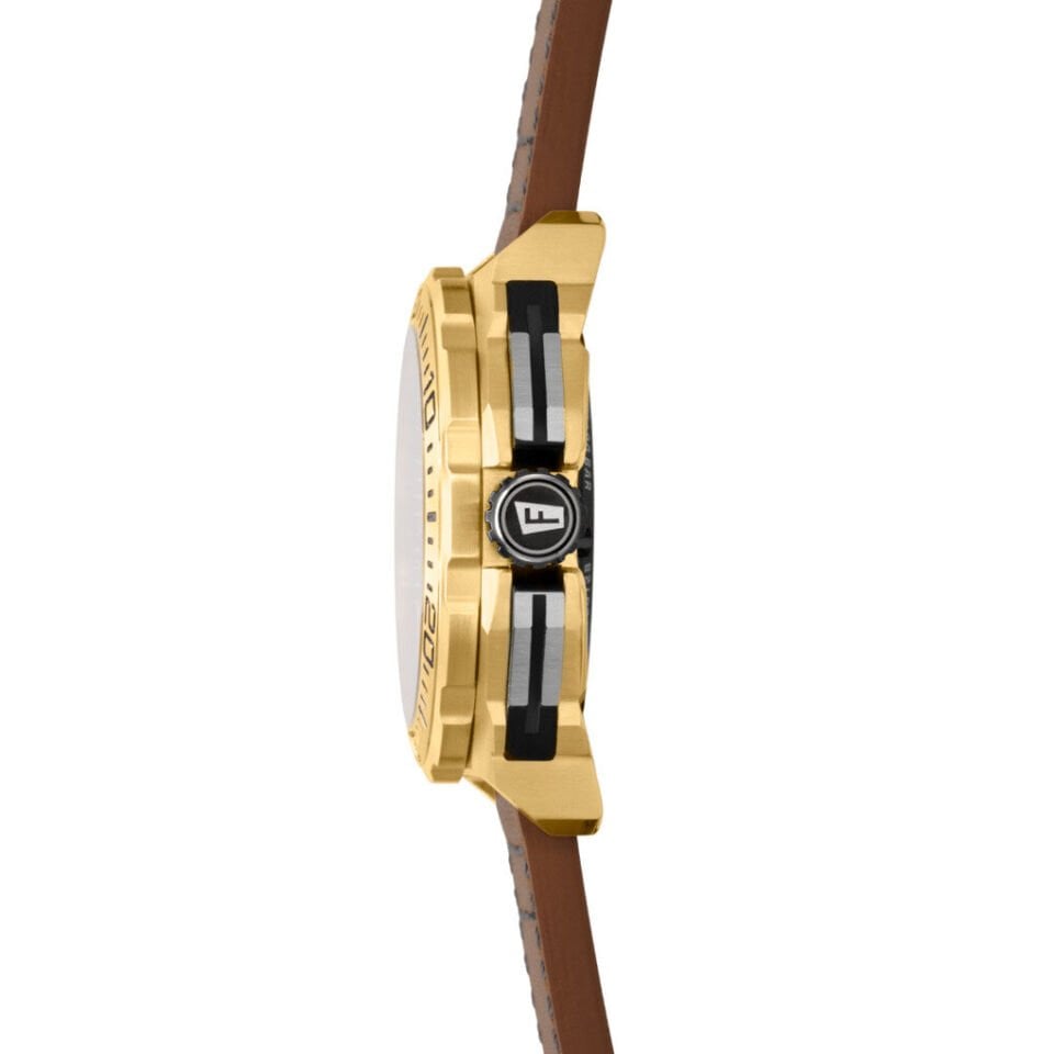 Festina F20728/2 Chrono Bike Quartz Deri Kahverengi 20 ATM 45 mm Erkek Kol Saati