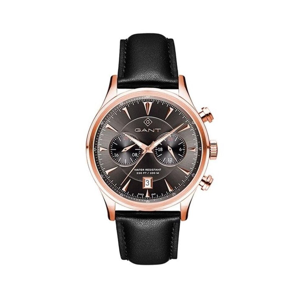 Gant G135006 43 mm Deri Kordonlu Erkek Kol Saati