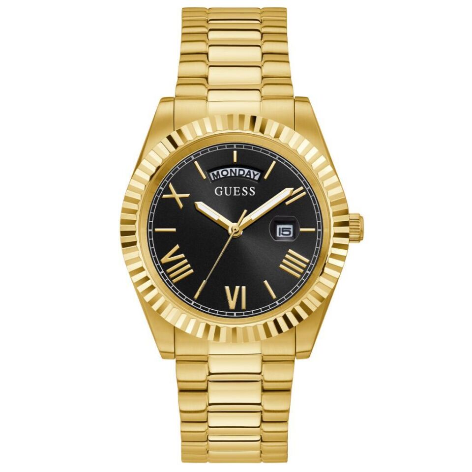 Guess GUGW0265G3 42 mm Altın Rengi Erkek Kol Saati