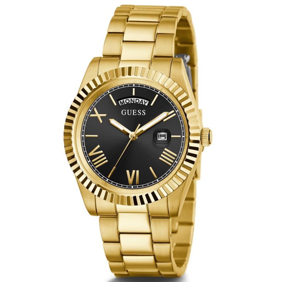 Guess GUGW0265G3 42 mm Altın Rengi Erkek Kol Saati