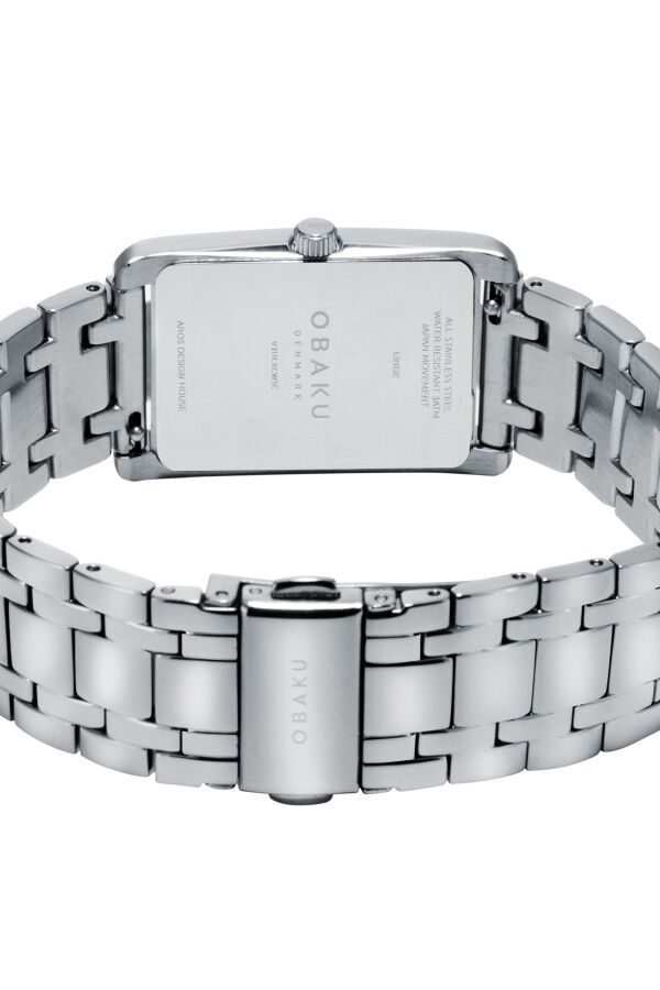 Obaku Denmark V311LXCWSC Quartz Çelik Gri 24 mm Kadın Kol Saati