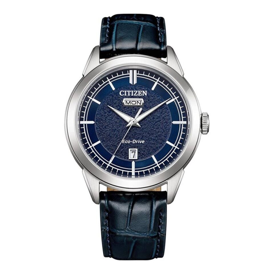 Citizen AW0151-00LC Quartz Deri Lacivert 10 ATM 40 mm Erkek Kol Saati