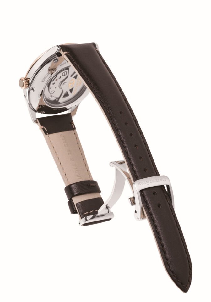 Orient Star RE-AT0201G00B Otomatik Deri Kahverengi 40 mm Erkek Kol Saati