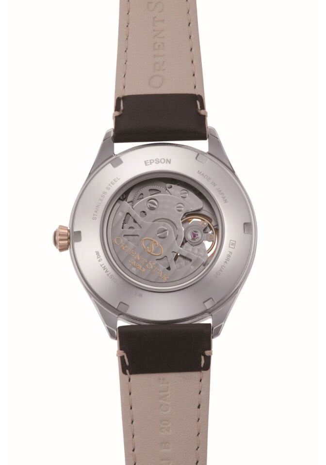 Orient Star RE-AT0201G00B Otomatik Deri Kahverengi 40 mm Erkek Kol Saati